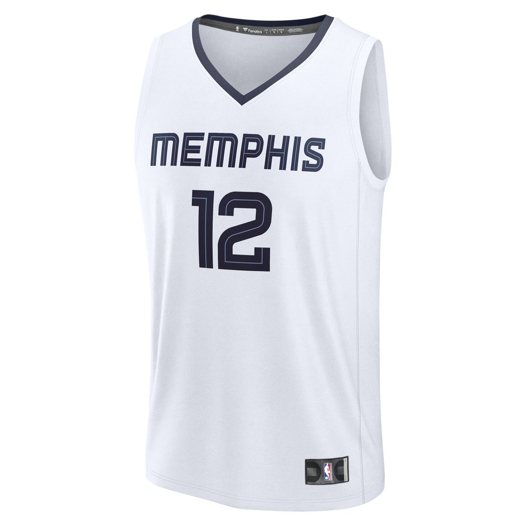 Ja Morant Memphis Grizzlies Fanatics Fast Break Replica Player Jersey - Association Edition - White