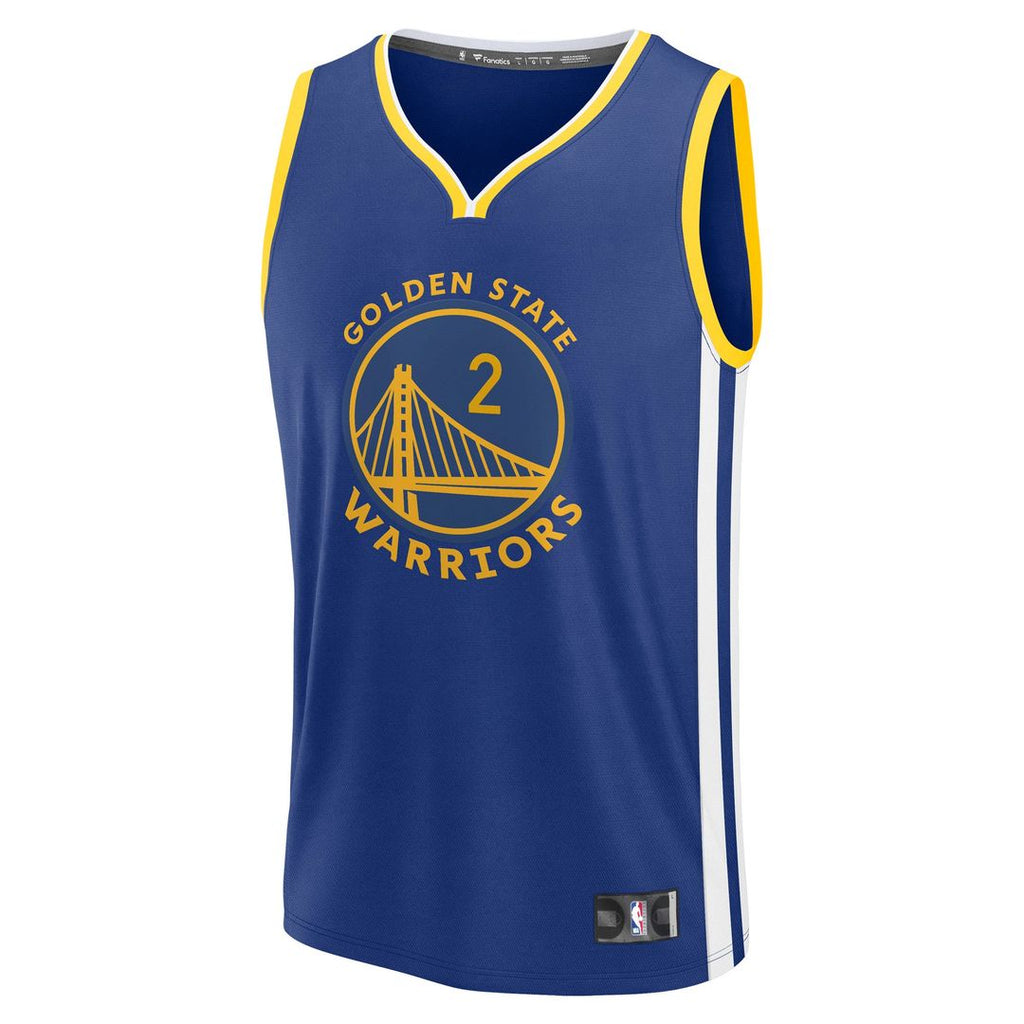 Brandin Podziemski Golden State Warriors Fanatics Fast Break Replica Player Jersey - Icon Edition - Royal