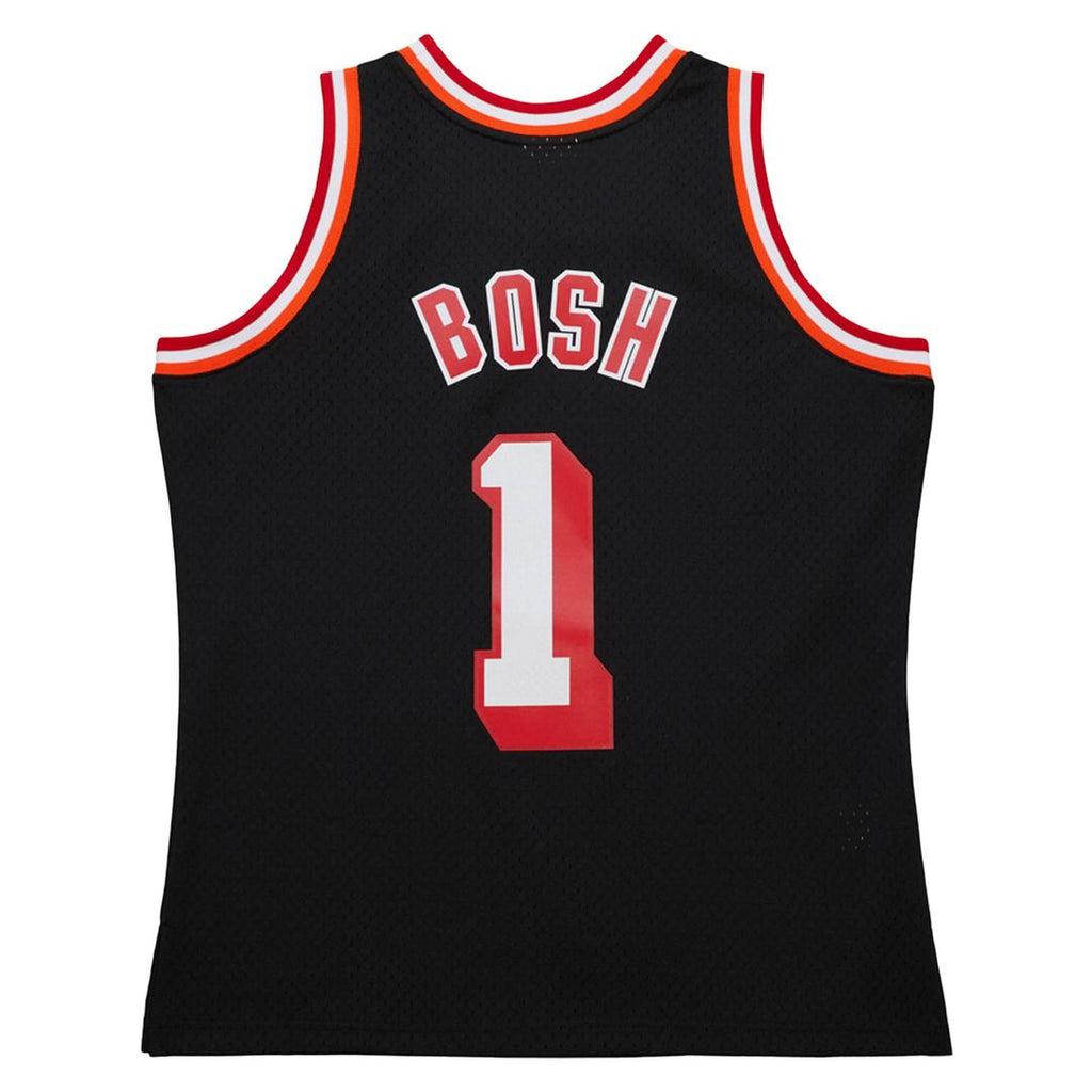 Chris Bosh Miami Heat Mitchell & Ness 2013/14 Hardwood Classics Swingman Jersey - Black