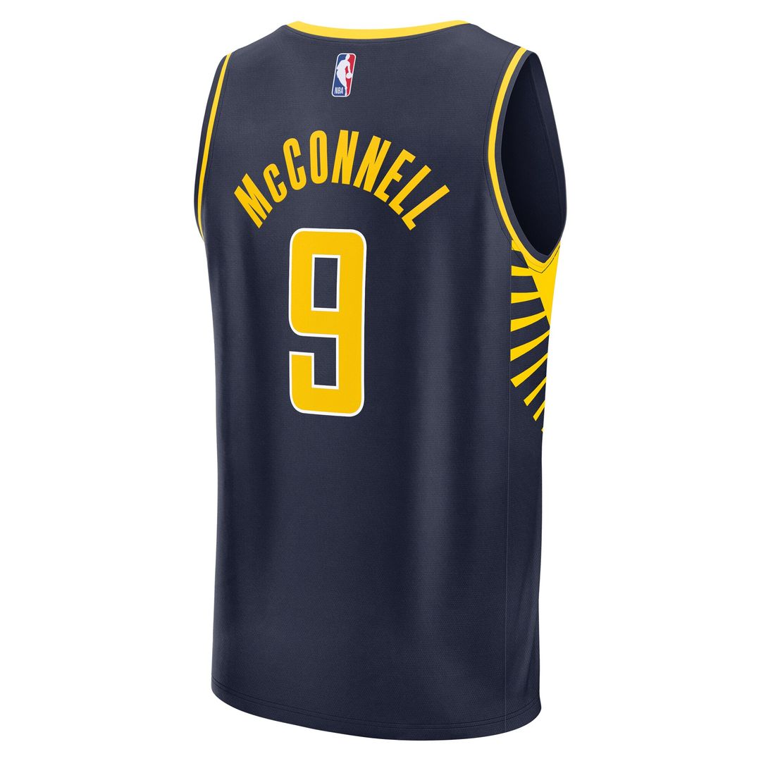 T.J. McConnell Indiana Pacers Fanatics Youth Fast Break Replica Player Jersey - Icon Edition - Navy