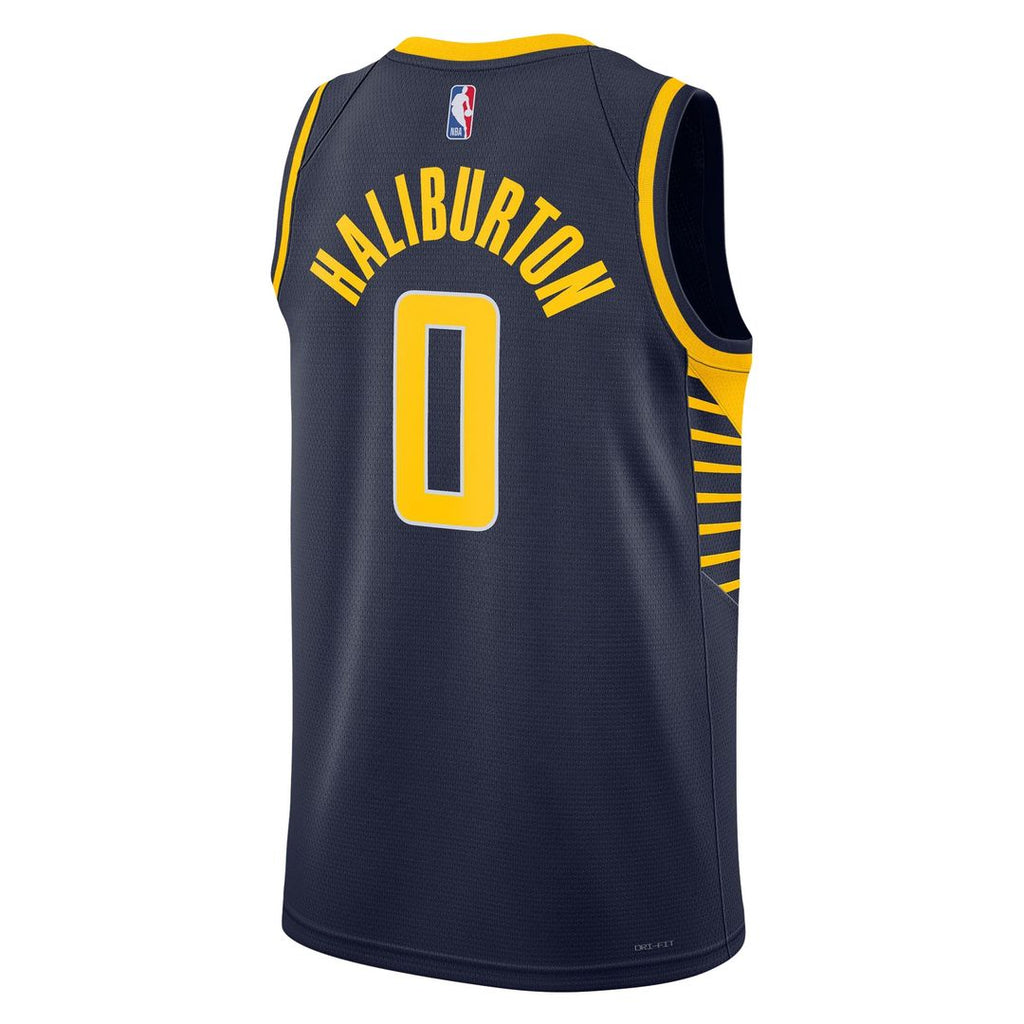Tyrese Haliburton Indiana Pacers Nike Unisex Swingman Jersey - Icon Edition - Navy