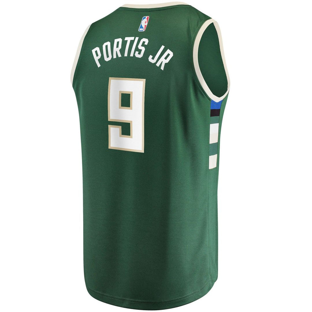 Bobby Portis Milwaukee Bucks Fanatics Fast Break Replica Jersey - Icon Edition - Green