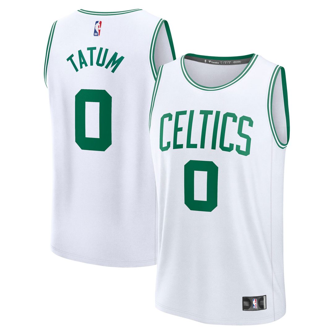 Jayson Tatum Boston Celtics Fanatics Fast Break Replica Player Jersey - Association Edition - White