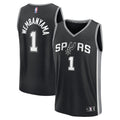 Victor Wembanyama San Antonio Spurs Fanatics Fast Break Replica Player Jersey - Icon Edition - Black