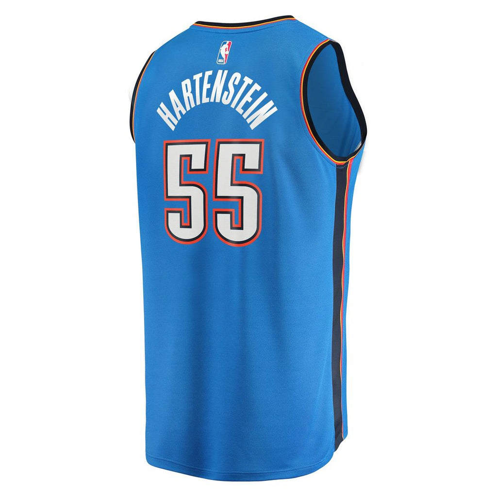 Isaiah Hartenstein Oklahoma City Thunder Fanatics Youth Fast Break Replica Player Jersey - Icon Edition - Blue