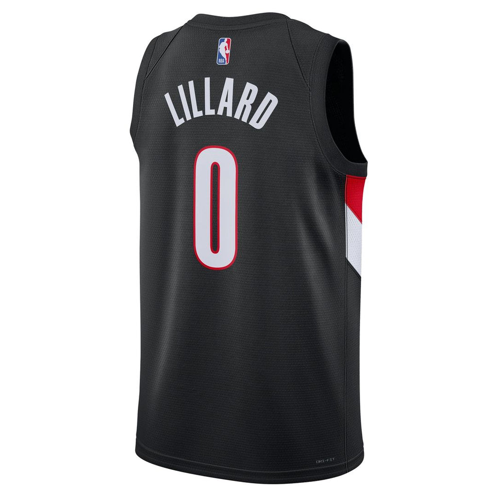 Damian Lillard Portland Trail Blazers Nike Unisex Swingman Player Jersey - Icon Edition - Black