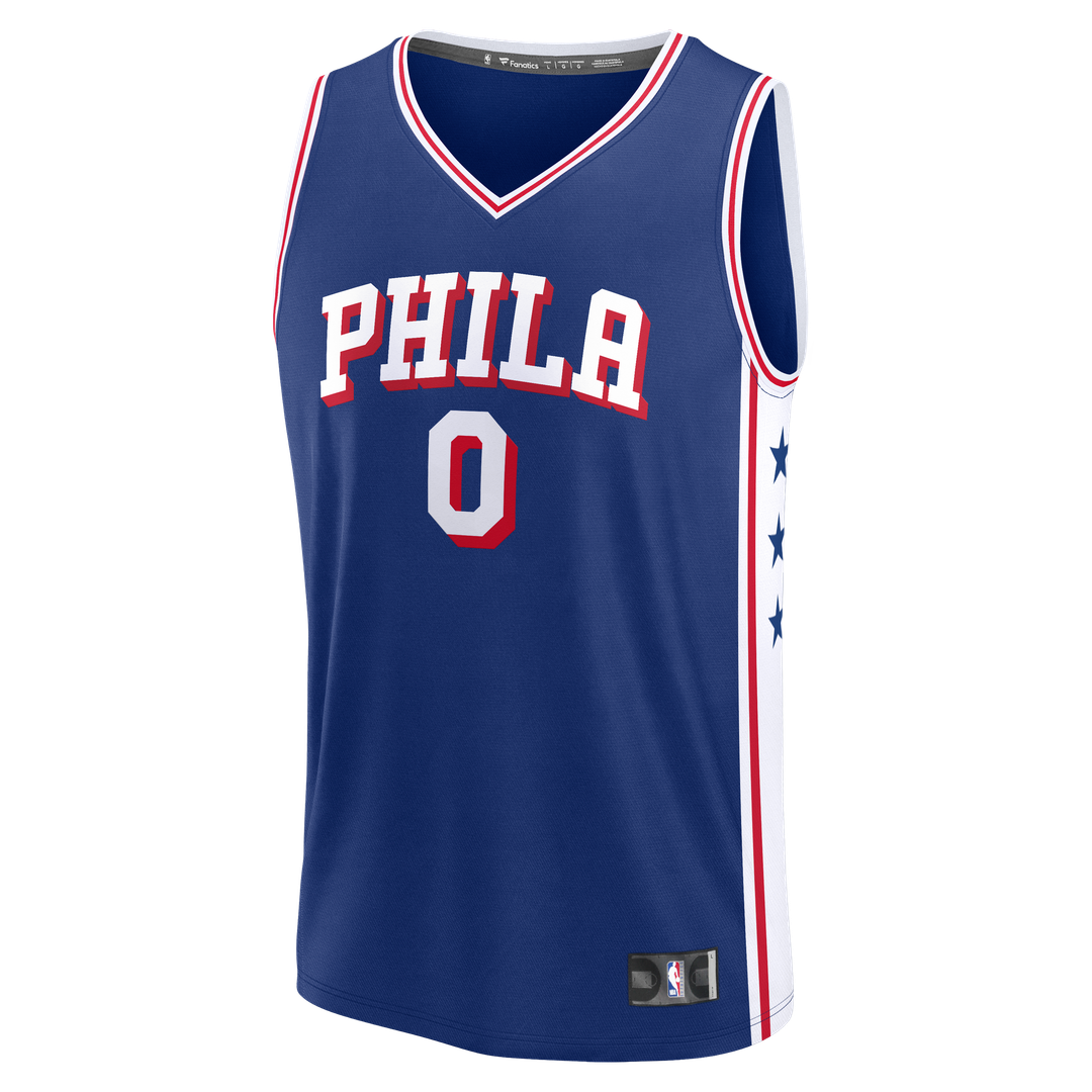 Tyrese Maxey Philadelphia 76ers Fanatics Fast Break Replica Player Jersey - Icon Edition - Royal
