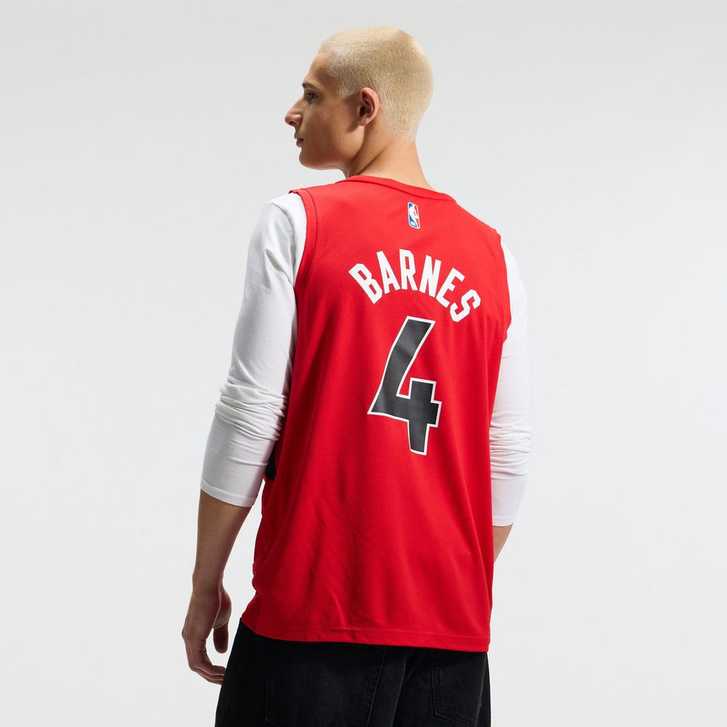 Scottie Barnes Toronto Raptors Fanatics Fast Break Replica Jersey - Icon Edition - Red