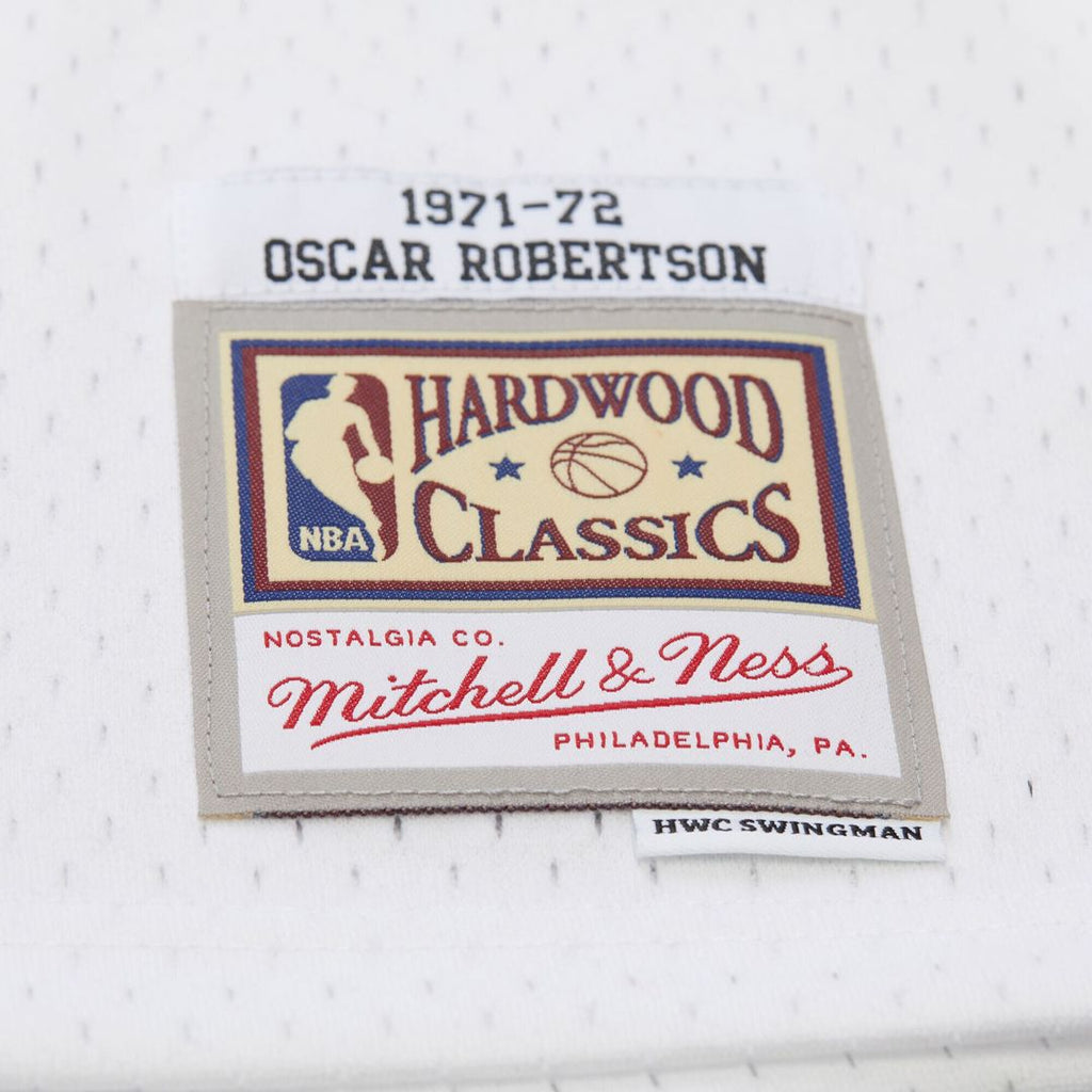 Oscar Robertson Milwaukee Bucks Mitchell & Ness 1971/72 Hardwood Classics Swingman Jersey - Green