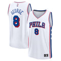 Paul George Philadelphia 76ers Fanatics Youth Fast Break Replica Player Jersey - Association Edition - White