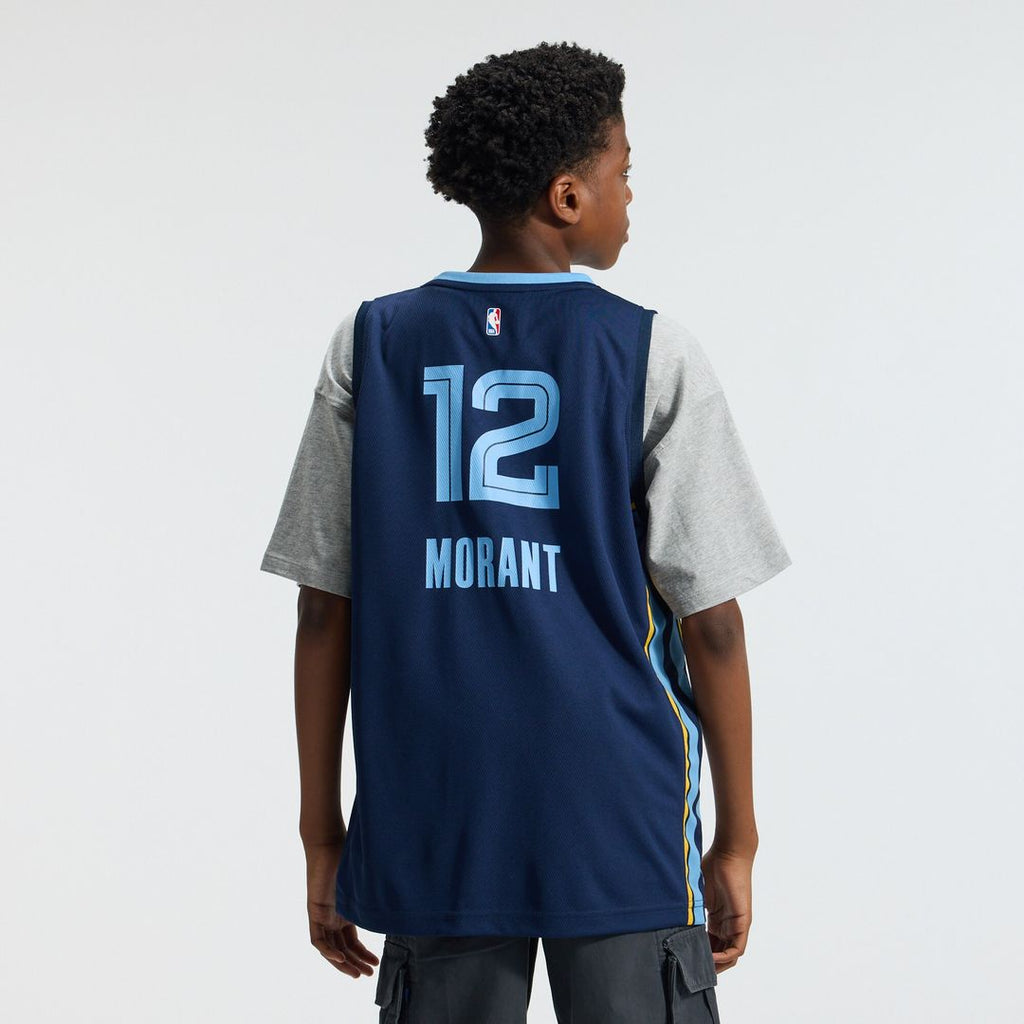 Ja Morant Memphis Grizzlies Fanatics Youth Fast Break Replica Player Jersey - Icon Edition - Navy
