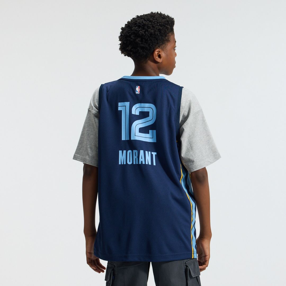 Ja Morant Memphis Grizzlies Fanatics Youth Fast Break Replica Player Jersey - Icon Edition - Navy