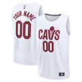 Cleveland Cavaliers Fanatics Youth Fastbreak Custom Jersey - Association Edition - White