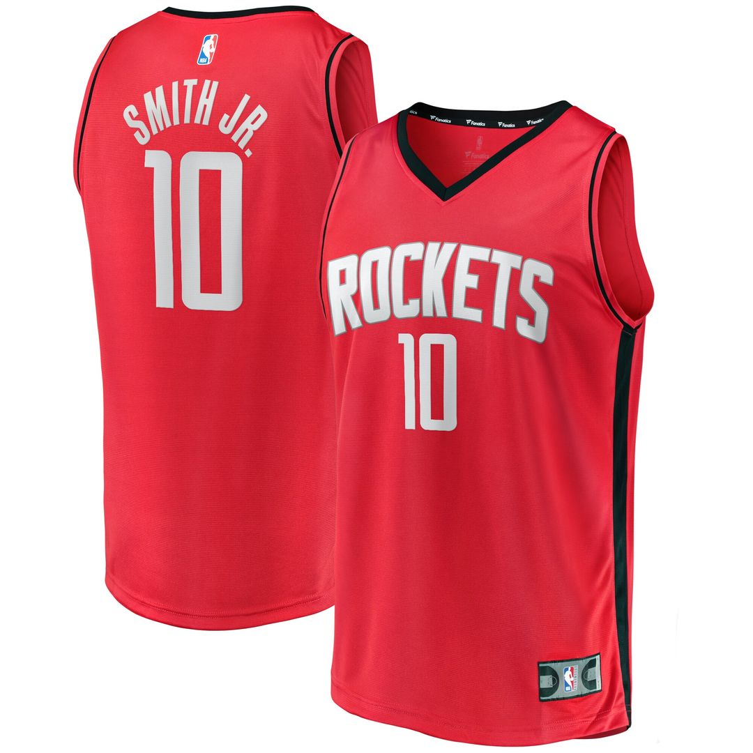 Jabari Smith Jr. Houston Rockets Fanatics Youth Fast Break Replica Player Jersey - Icon Edition - Red
