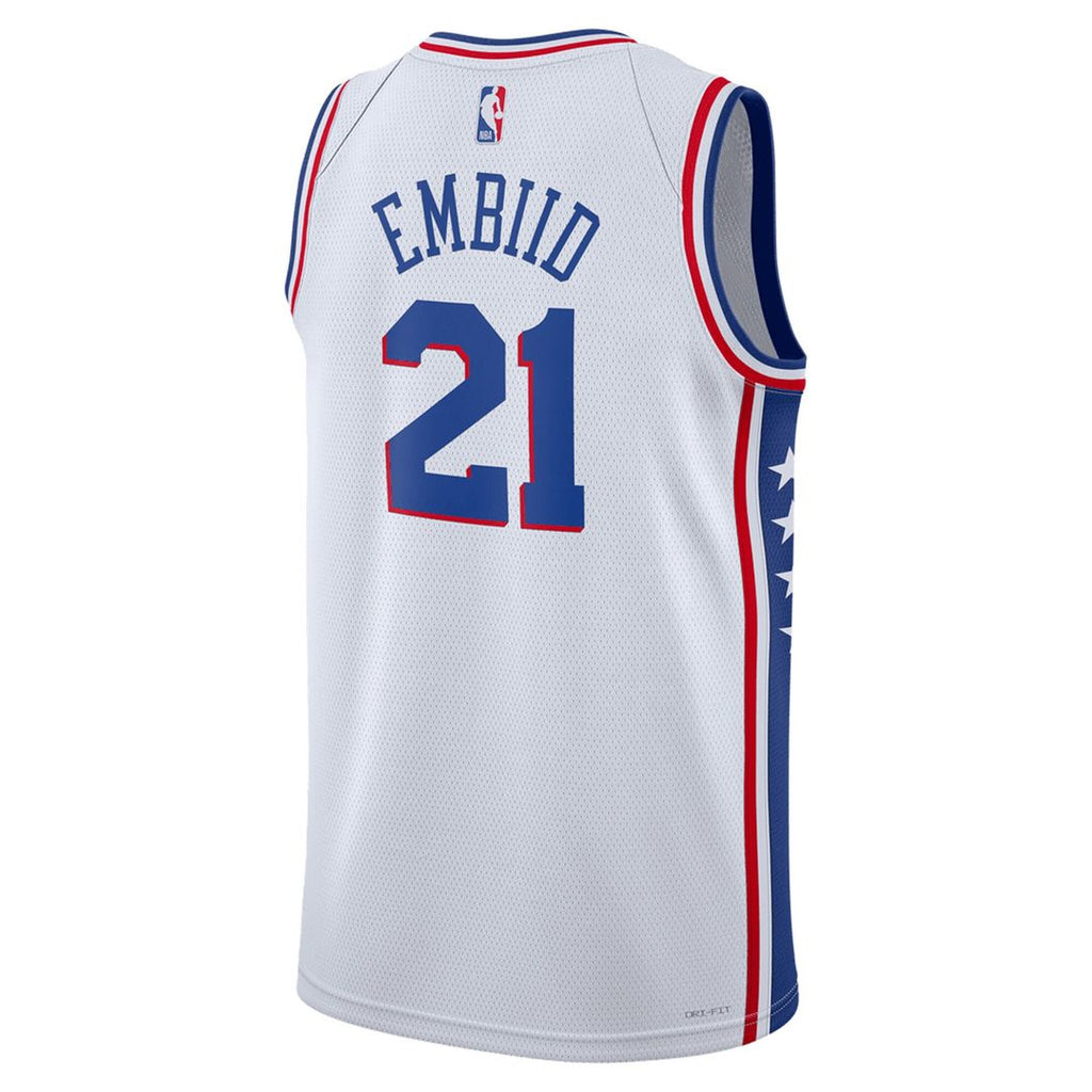 Joel Embiid Philadelphia 76ers Nike Unisex Swingman Jersey - Association Edition - White