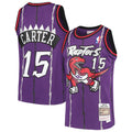 Vince Carter Toronto Raptors Mitchell & Ness Youth 1998/99 Hardwood Classics Swingman Throwback Jersey - Purple