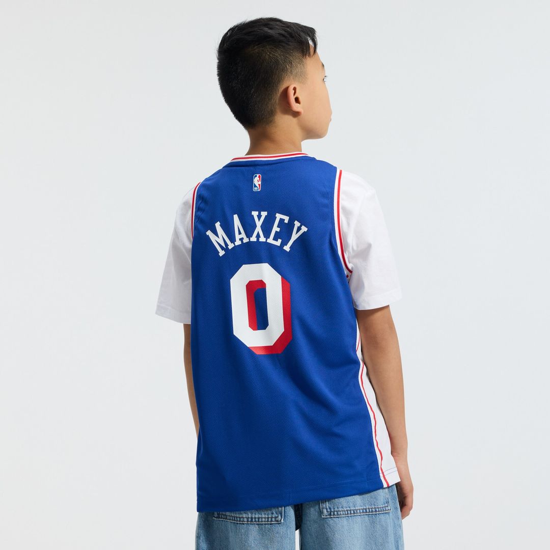 Tyrese Maxey Philadelphia 76ers Fanatics Youth Fast Break Replica Player Jersey - Icon Edition - Royal