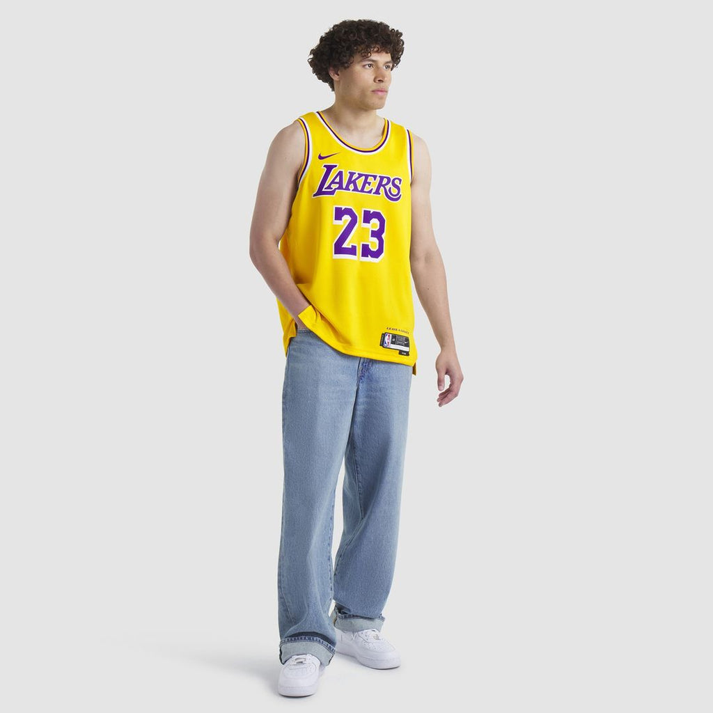LeBron James Los Angeles Lakers Nike Unisex Swingman Jersey - Icon Edition - Gold