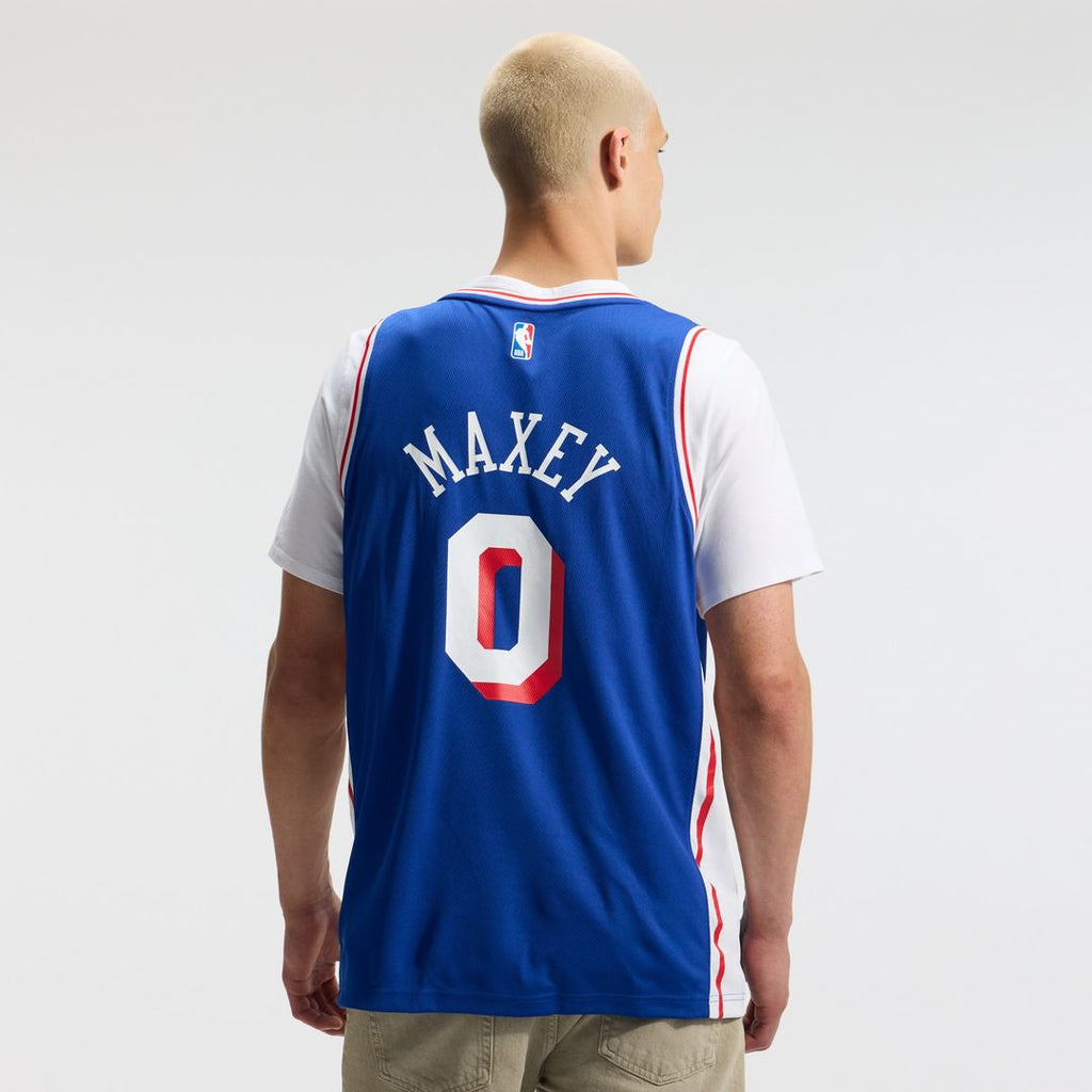 Tyrese Maxey Philadelphia 76ers Fanatics Fast Break Replica Player Jersey - Icon Edition - Royal