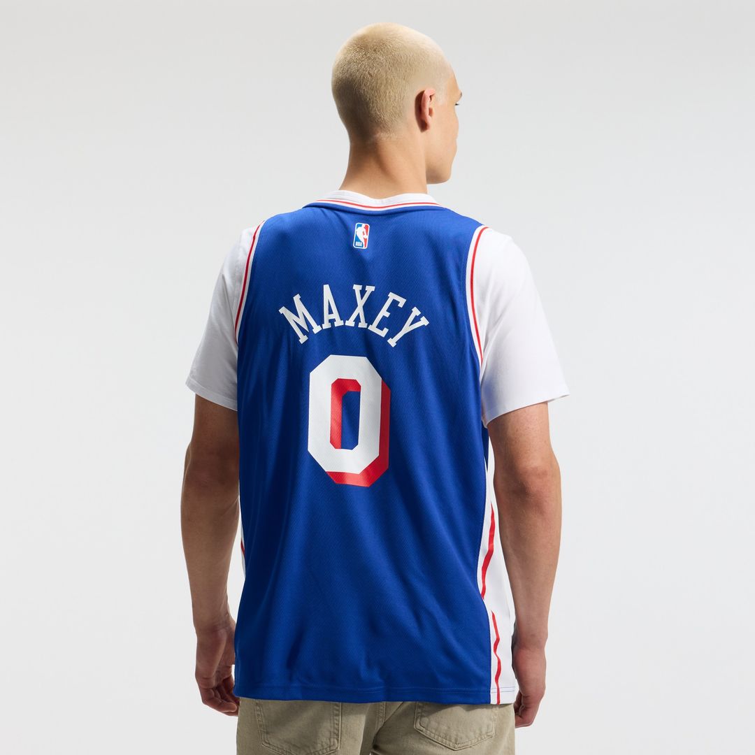 Tyrese Maxey Philadelphia 76ers Fanatics Fast Break Replica Player Jersey - Icon Edition - Royal