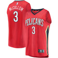 C.J. McCollum New Orleans Pelicans Fanatics Fast Break Replica Player Jersey - Statement Edition - Red