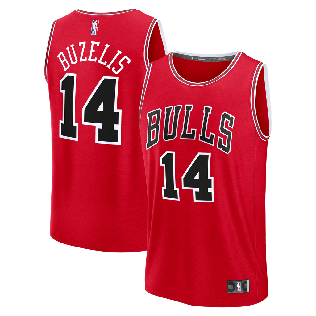 Matas Buzelis Chicago Bulls Fanatics Fast Break Replica Player Jersey - Icon Edition - Red