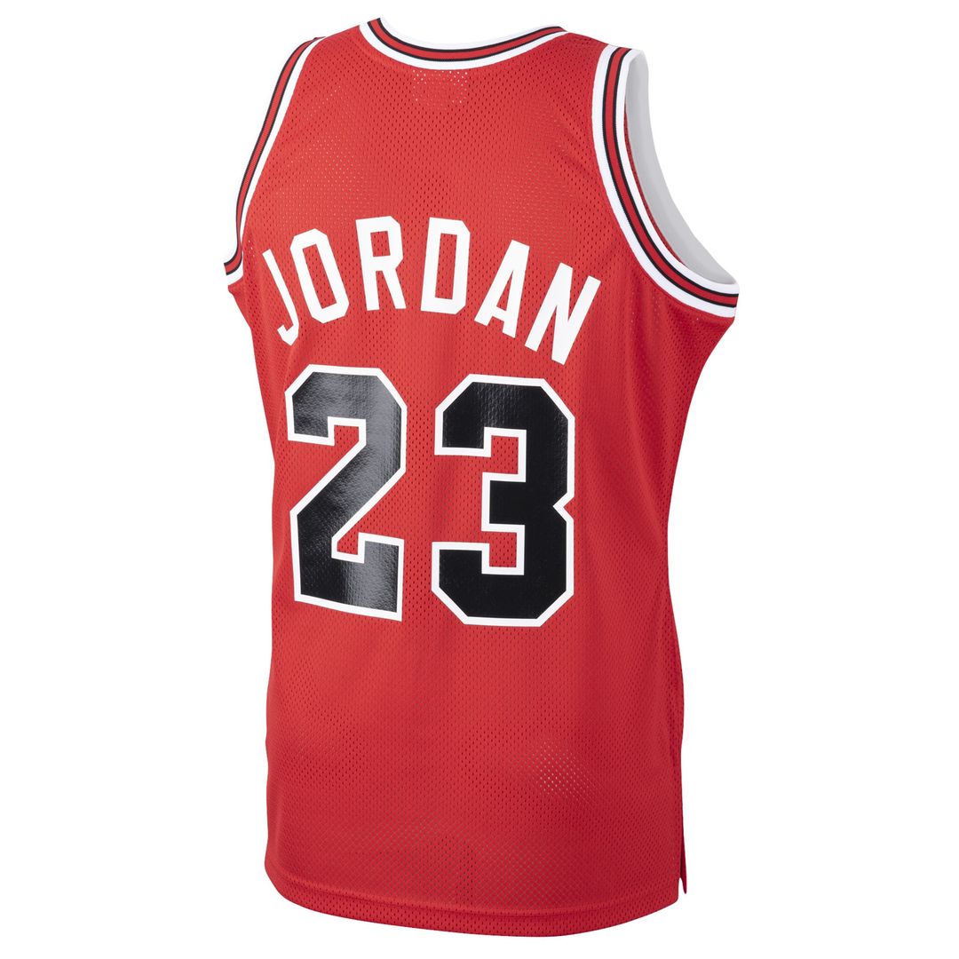 Michael Jordan Chicago Bulls Mitchell & Ness 1984/85 Hardwood Classics Rookie Authentic Jersey - White