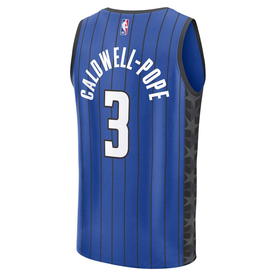 Kentavious Caldwell-Pope Orlando Magic Fanatics Youth Fast Break Player Jersey - Statement Edition - Blue
