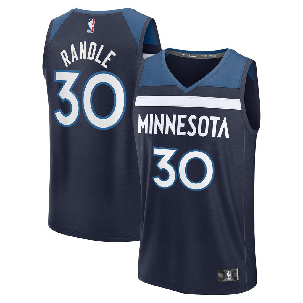 Julius Randle Minnesota Timberwolves Fanatics Fast Break Replica Player Jersey - Icon Edition - Navy