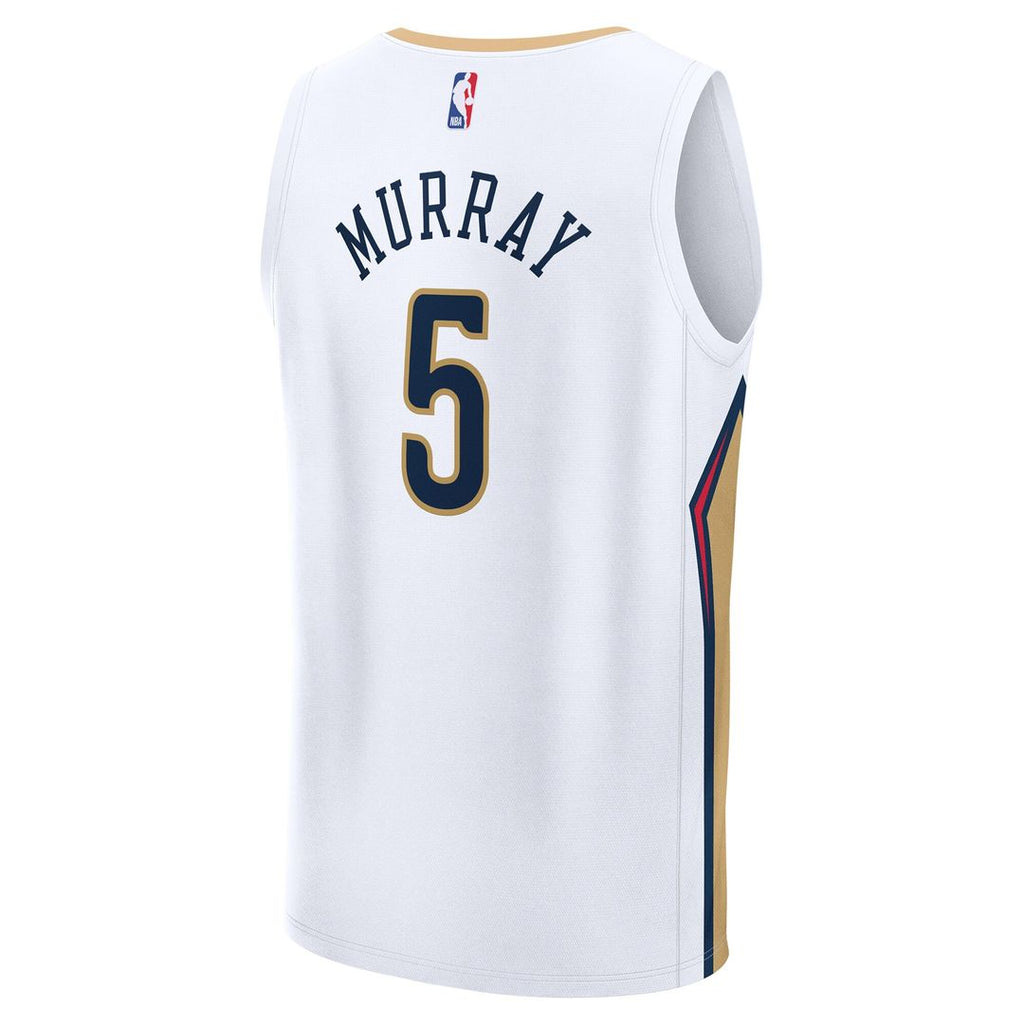 Dejounte Murray New Orleans Pelicans Fanatics Youth Fast Break Replica Player Jersey - Association - White Edition