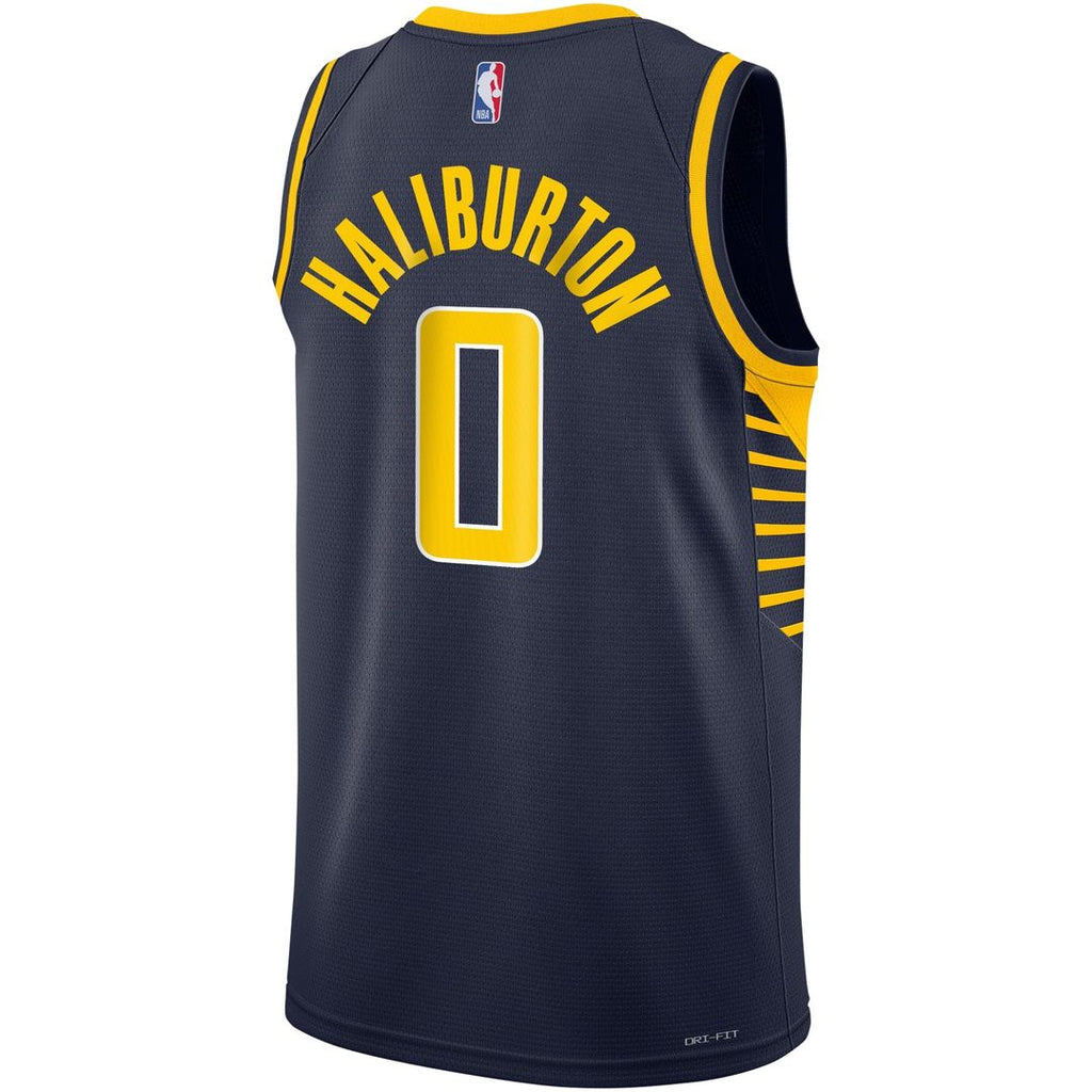 Tyrese Haliburton Indiana Pacers Nike Youth Swingman Jersey - Icon Edition - Navy