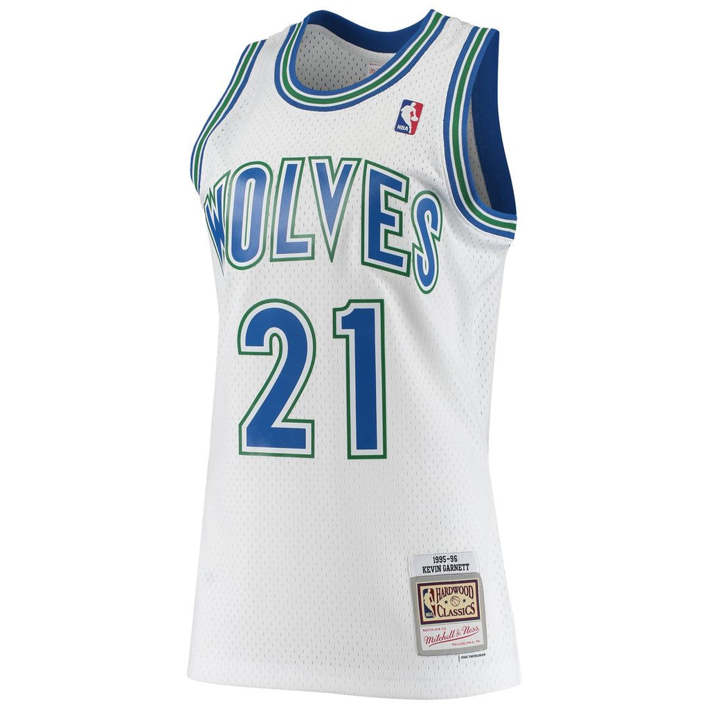Kevin Garnett Minnesota Timberwolves Mitchell & Ness Hardwood Classics Swingman Jersey - Black