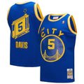 Baron Davis Golden State Warriors Mitchell & Ness Hardwood Classics 2004/05 Swingman Jersey - Royal