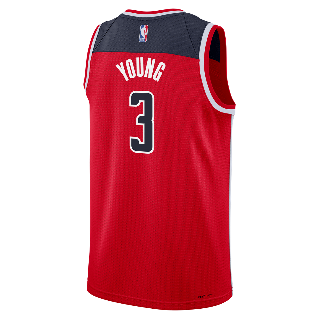 Trae Young Washington Wizards Nike Youth  Swingman Jersey - Icon Edition - Red