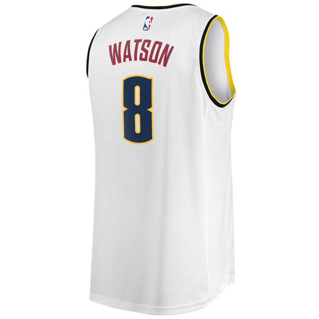Peyton Watson Denver Nuggets Fanatics Fast Break Player Jersey - Association Edition - White