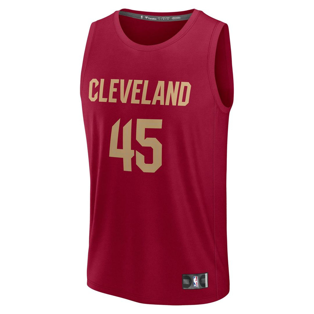 Donovan Mitchell Cleveland Cavaliers Fanatics Youth Fast Break Replica Player Jersey - Icon Edition - Wine