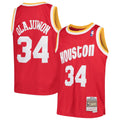 Hakeem Olajuwon Houston Rockets Mitchell & Ness Youth 1996/97 Hardwood Classics Swingman Jersey - Red