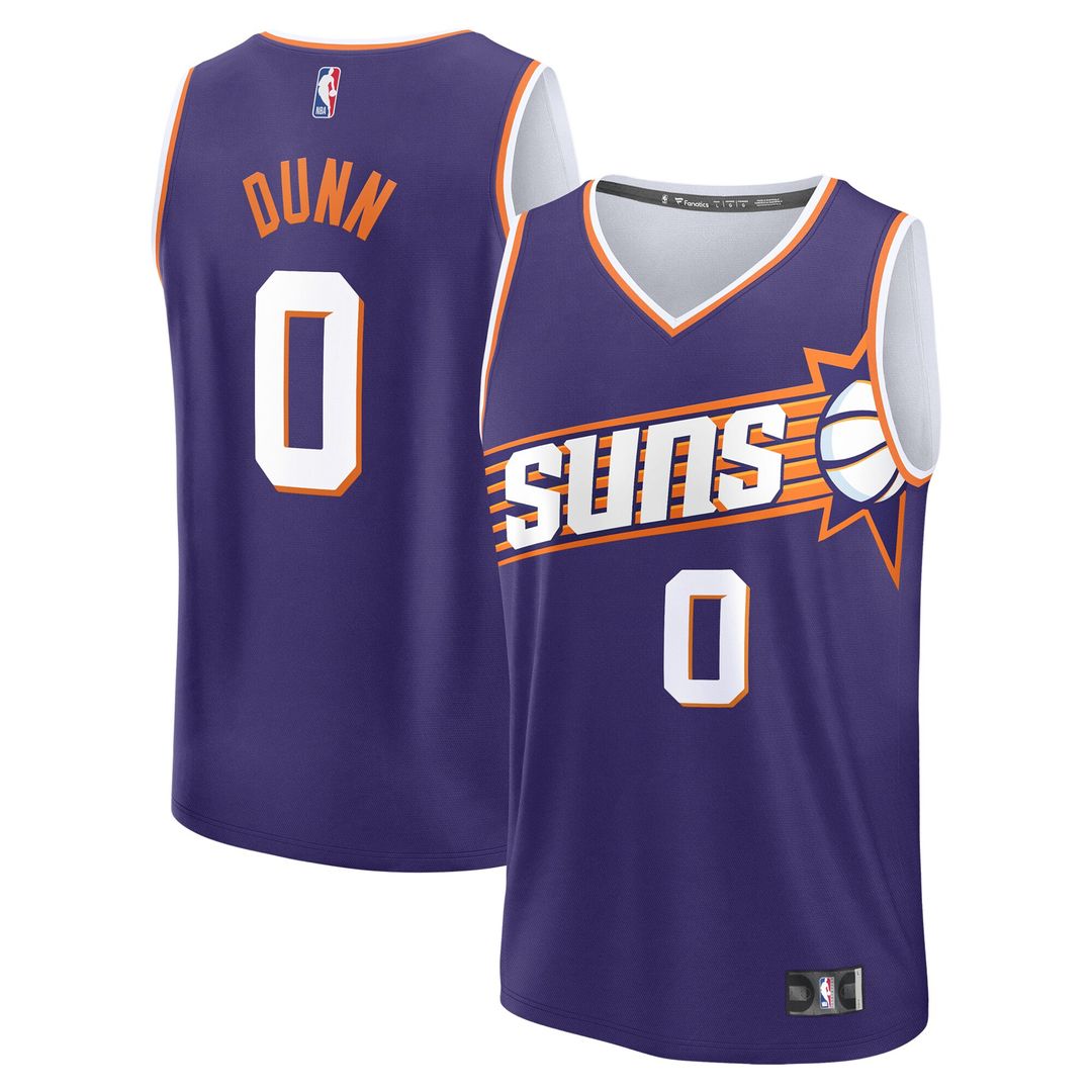 Ryan Dunn  Phoenix Suns Fanatics Youth 2024 NBA Draft Fast Break Player Jersey - Icon Edition - Purple
