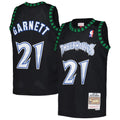 Kevin Garnett Minnesota Timberwolves Mitchell & Ness Youth 1997/98 Hardwood Classics Swingman Jersey - Black