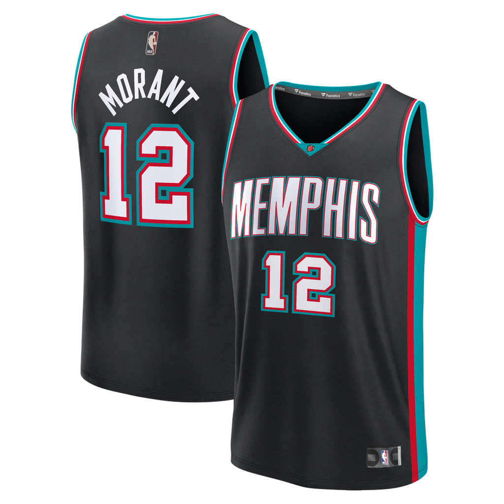 Ja Morant Memphis Grizzlies Fanatics Fast Break Jersey - Classic Edition - Black