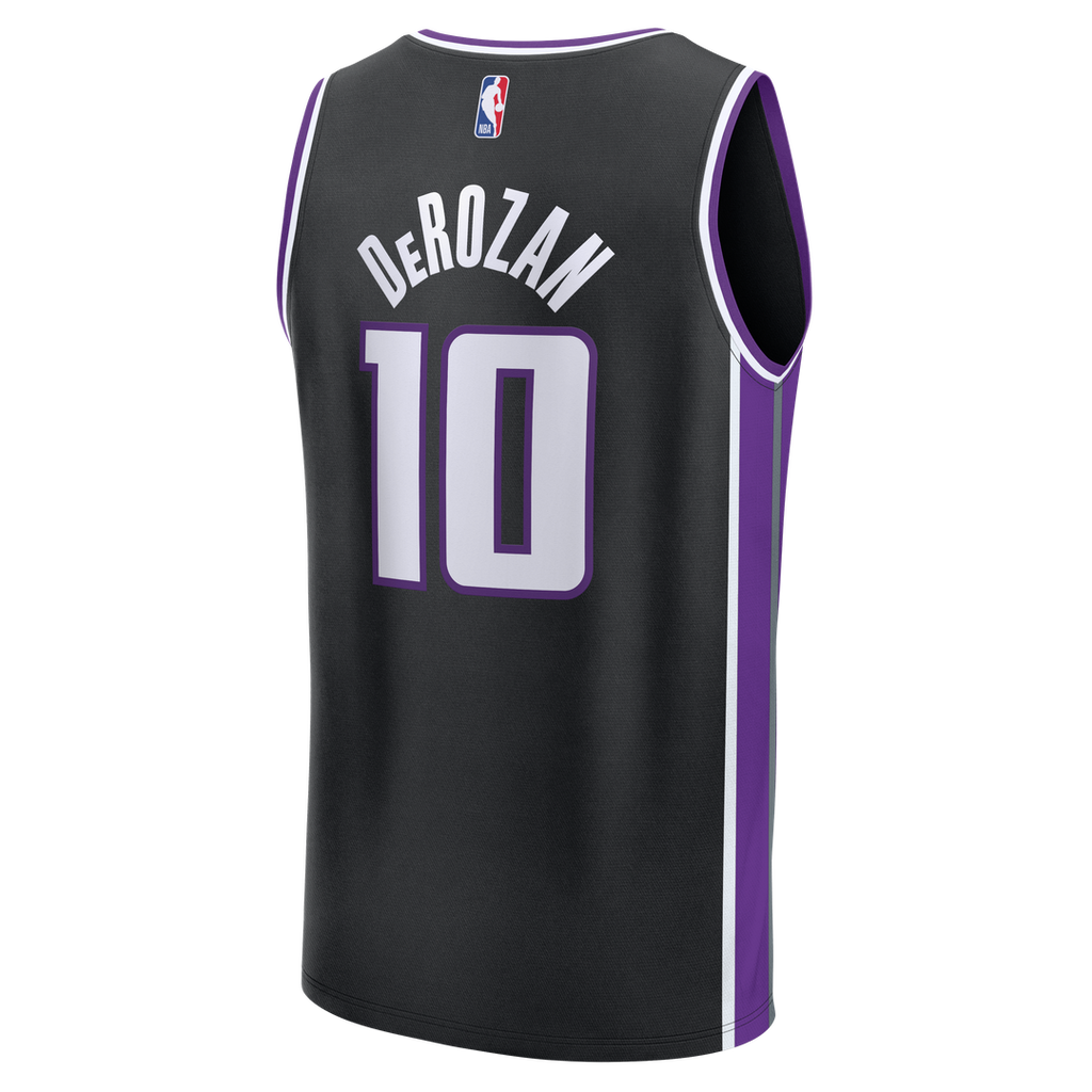 DeMar DeRozan Sacramento Kings Fanatics Fast Break Replica Player Jersey - Icon Edition - Black