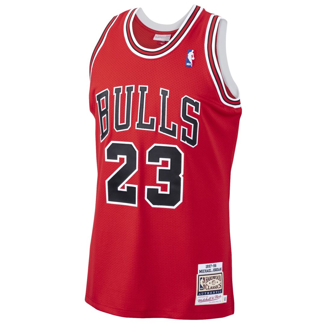 Michael Jordan Chicago Bulls Mitchell & Ness 1997/98 Hardwood Classics Authentic Jersey - White