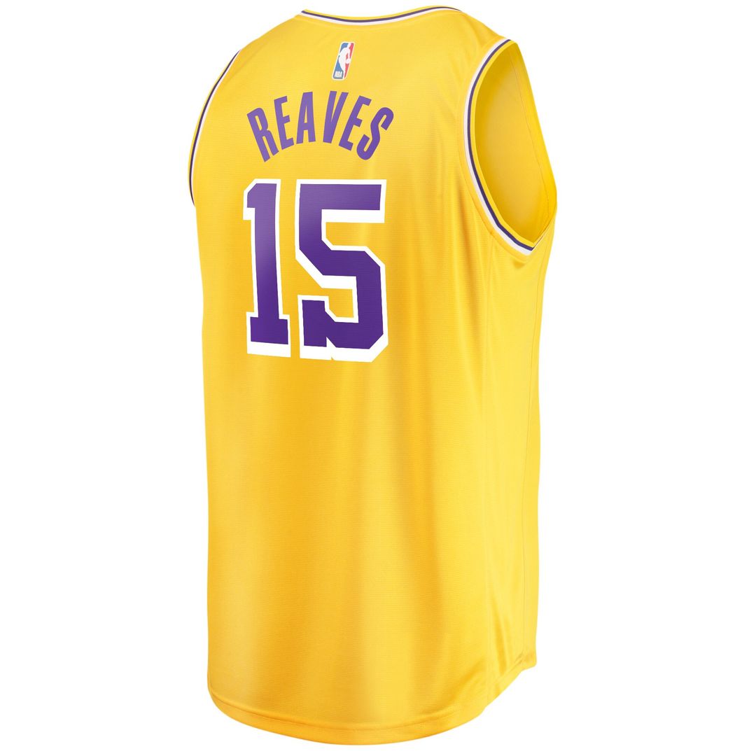 Austin Reaves Los Angeles Lakers Fanatics Fast Break Replica Player Jersey - Association Edition - White