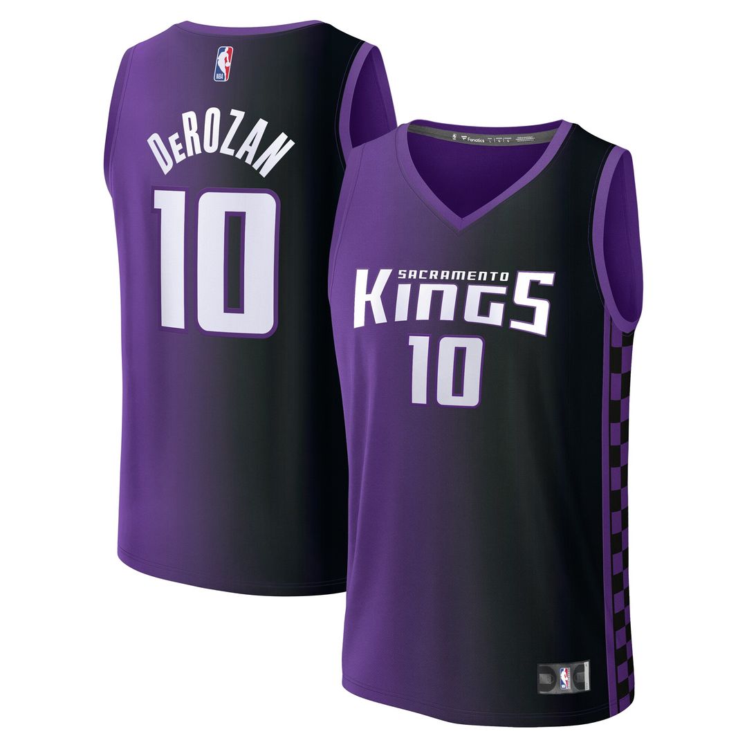 DeMar DeRozan Sacramento Kings Fanatics Youth Fast Break Replica Player Jersey - Statement Edition - Purple