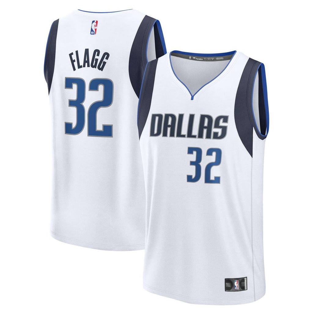 Cooper Flagg Dallas Mavericks Fanatics 2025 NBA Draft First Round Pick Fast Break Replica Jersey - Association Edition - White