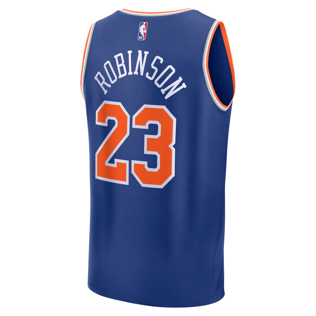 Mitchell Robinson New York Knicks Fanatics Youth Fast Break Replica Jersey - Blue - Icon Edition