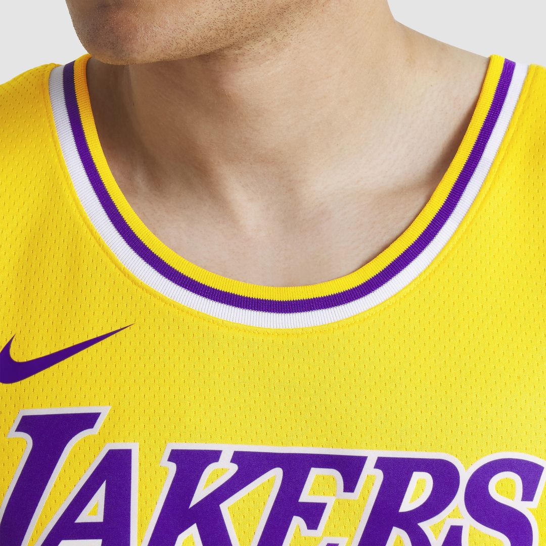 LeBron James Los Angeles Lakers Nike Unisex Swingman Jersey - Icon Edition - Gold
