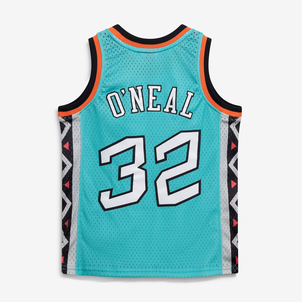 Shaquille O'Neal 1996 NBA All-Star Game Mitchell & Ness Youth Hardwood Classics Swingman Jersey - Teal