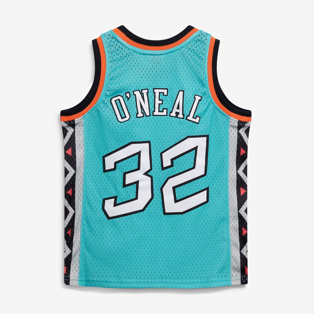 Shaquille O'Neal 1996 NBA All-Star Game Mitchell & Ness Youth Hardwood Classics Swingman Jersey - Teal