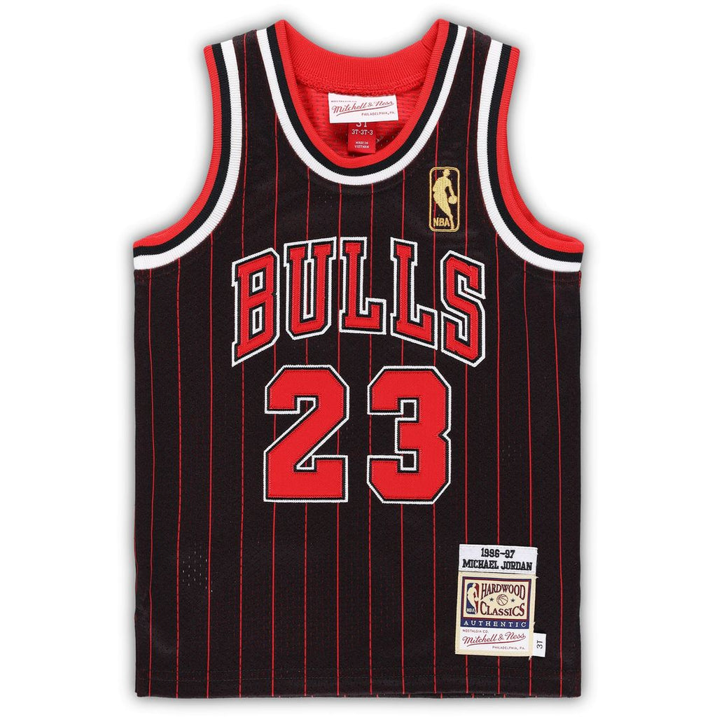 Michael Jordan Chicago Bulls Mitchell & Ness Toddler 1997/98 Hardwood Classics Authentic Jersey - Red